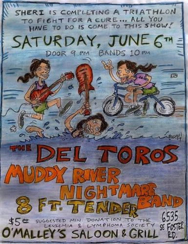 The Del Toros, 8 Foot Tender